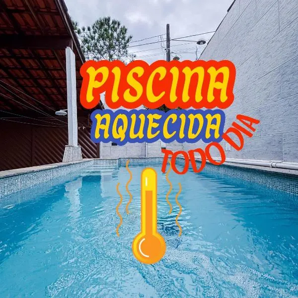 Casa Sossego Com Piscina Aquecida, Hidro e Cascata, hotel in Peruíbe