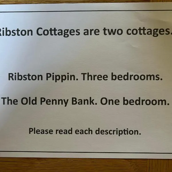 Ribston Cottages, hotell i Barrow upon Humber