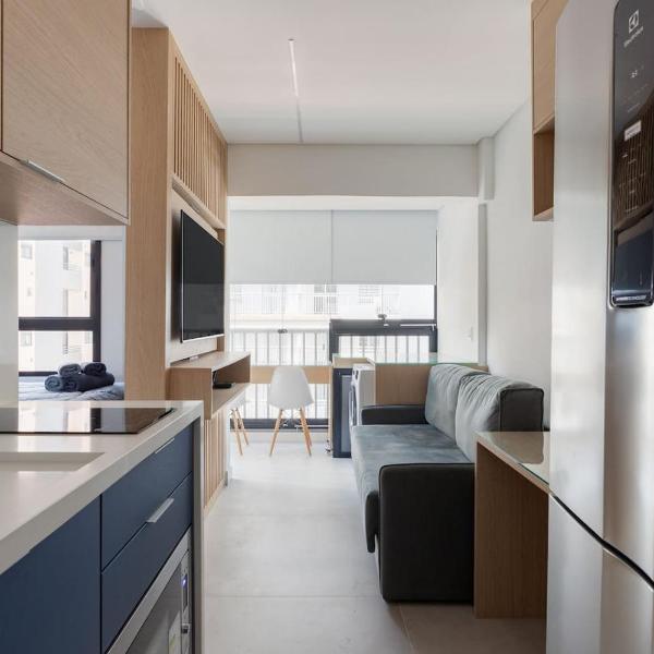 Apartamento em Pinheiros a 240m do Metro Oscar Freire com Lava e Seca e Lava Louças WeCare