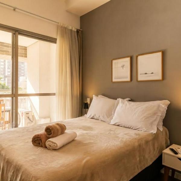 Studio com Varanda perto do Metro em Pinheiros
