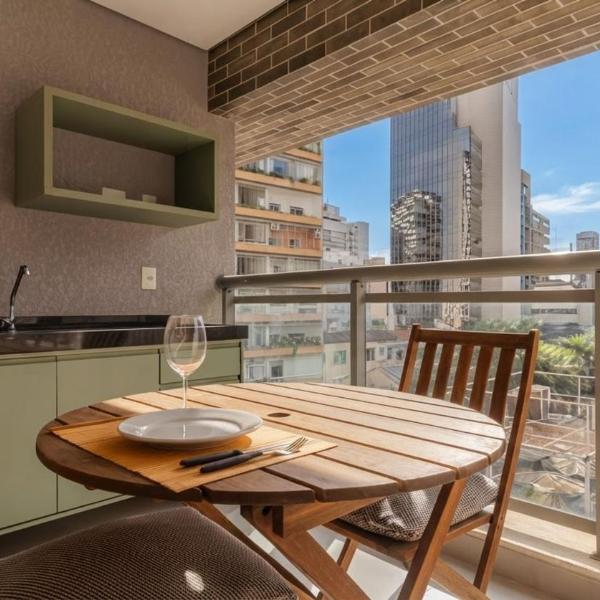 Studio com Varanda perto do Metro em Pinheiros - Foto 2
