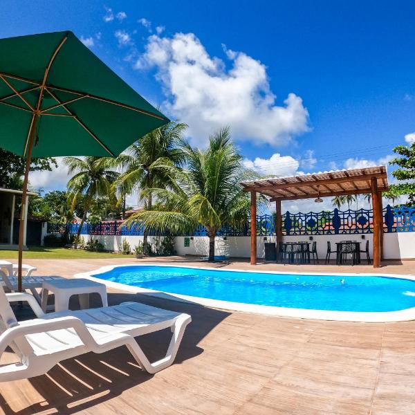 Casa com Piscina em Japaratinga 3min a Pé da Praia