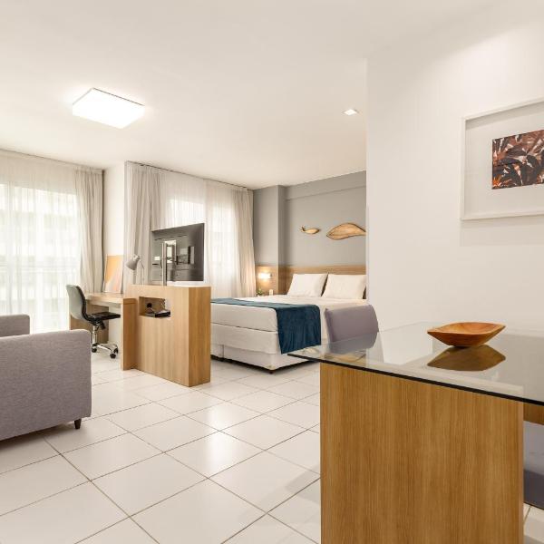Verano Stay Flat com cozinha, garagem e wi-fi 400 MB Barra Olímpica