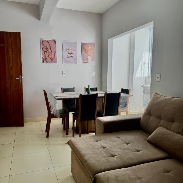 Apartamento para romeiros- próximo ao santuário de aparecida-TV,AR,WIFI