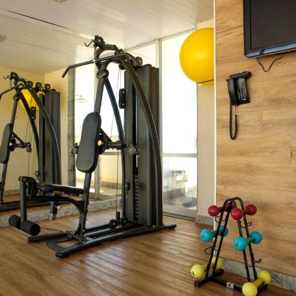 Hotel Go Inn Taguatinga Flat 616 - Air conditioning, WiFi, TV and Garage - Foto 5