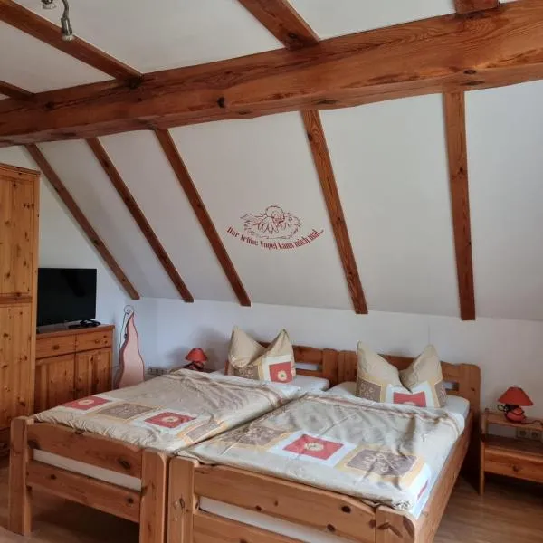 gemütliches Doppelzimmer im Grünen, hotel u gradu 'Bad Muskau'