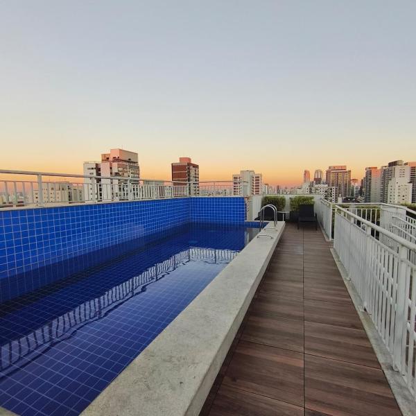 Apartment for 5, near the subway and Paulista, rooftop pool - Foto 4