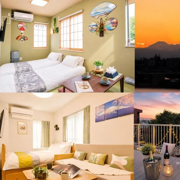 Goennyado直通新宿中野Rooftop新宿夜景富士山和風モダン2タイプFree Baggage Drope: Tokyo'da bir otel