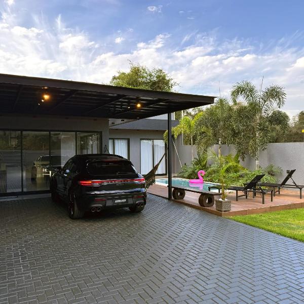 Casa em Foz do Iguaçu com piscina, churrasqueira e ar-condicionado em todos os cômodos - Foto 2