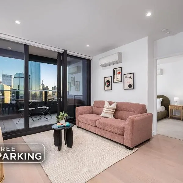 Sunrise River View 2BR CBD Apartment, Free Parking, Family & Work Friendly، فندق في ملبورن