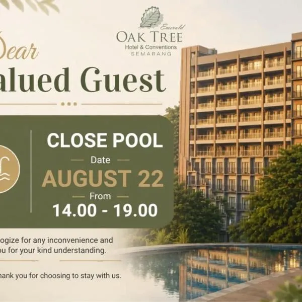 Oak Tree Emerald Hotel & Coventions Semarang, ξενοδοχείο σε Semarang