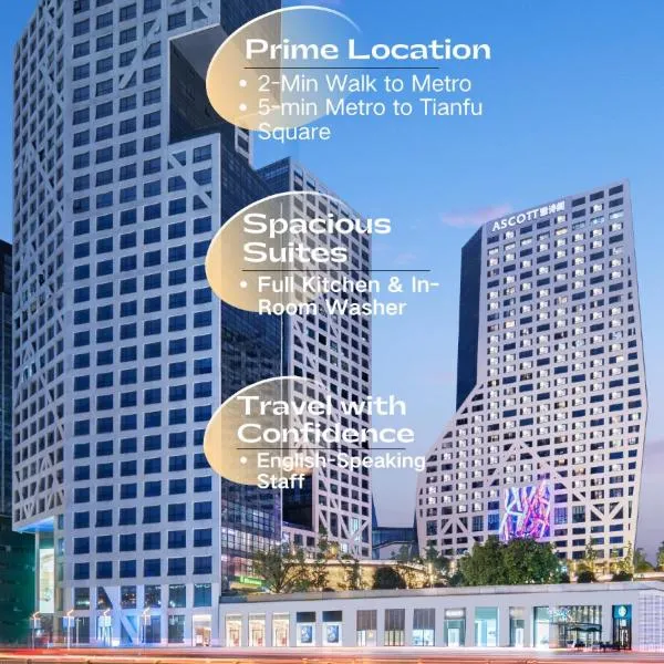 Ascott Raffles City Chengdu, hotel v destinácii Chengdu