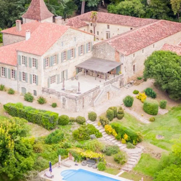 CHÂTEAU de CAMPANES, hótel í Lagraulet-du-Gers