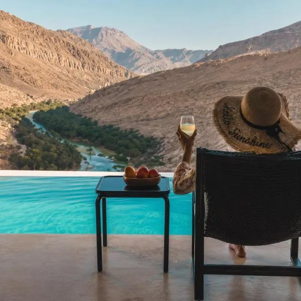 Muqal में, होटल Wadina resort Wadi Bani Khalid