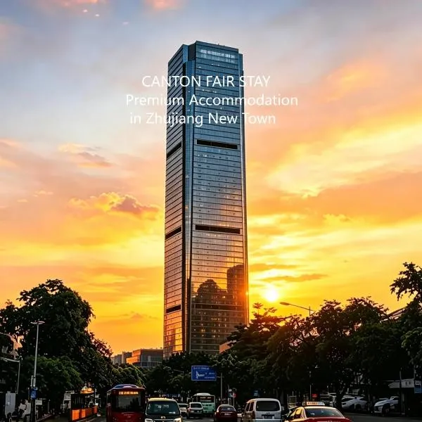 U Feel 180 degrees Panoramic Skyline Hotel is the preferred accommodation for Canton Fair Nestled in Zhujiang New Town at the city center it features direct metro access and convenient connections to the airport and subway, hotel in Guangzhou