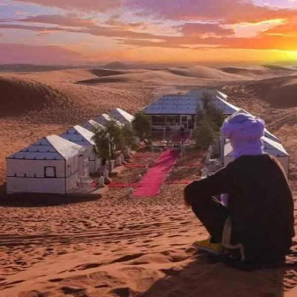 Merzouga please Luxury camp, hotel Merzugában
