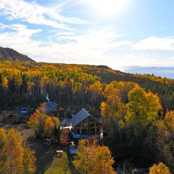 Chalets BSL, hotell sihtkohas Saint-Simon-de-Rimouski