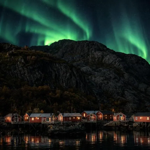 Lofoten Cottages by Nusfjord, hôtel à Nussfjord