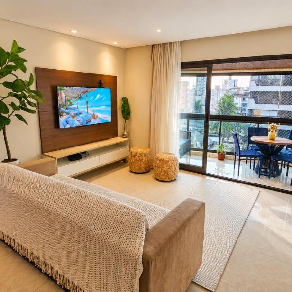 Belo Apto - Praia Asturias - AC e Garagem