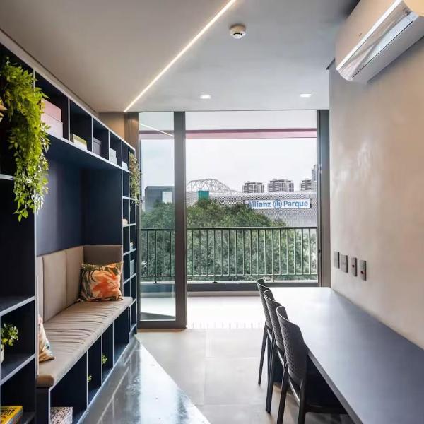 BHaus Allianz Nubank Park VN Turiassu - 4° andar - Academia - Piscina no Rooftop - Lavanderia - Coworking - Recepção 24h - Perdizes - t48 - Foto 5