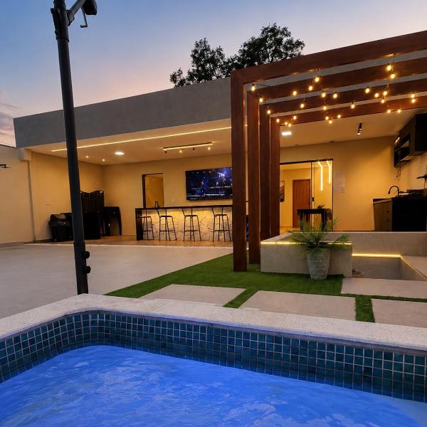 Fire house Piscina aquecida Banehira e Fire pit