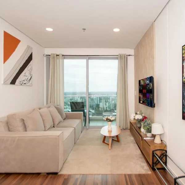 Luxury 2 Bedroom "Wake Up in the Sky" Best Views & Location in Asuncion, hotel Asuncionban