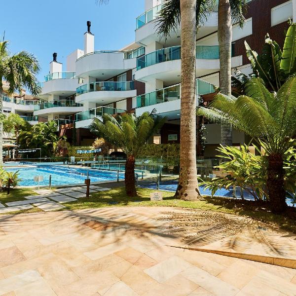 1021 Apartamento em condomínio com piscina localizado na Avenida da praia do centro de Bombinhas - Foto 4