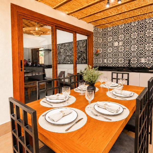 Casa 200m Geribá c/ 2 qtos e área gourmet BZ106