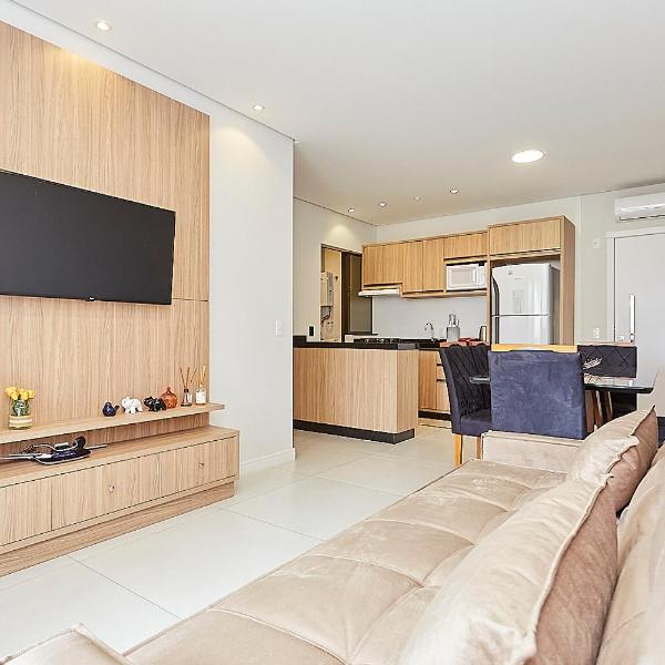 1087 Apartamento novo bem localizado com 2 Dormitórios e 2 vagas de garagem - Foto 5