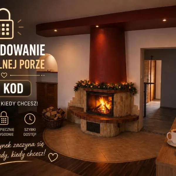 Jugów में, होटल Apartament z kominkiem