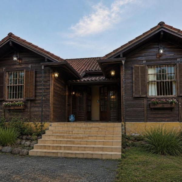 Casa de Madeira Néktar - Refúgio na Natureza