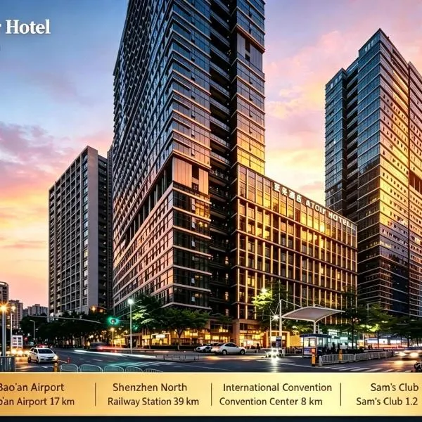 Atour Hotel Shenzhen Baoan Vanke Star City, hotelli kohteessa Bao'an