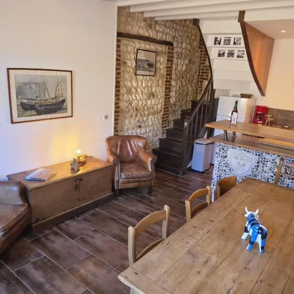 에트르타에 위치한 호텔 Charmante maison de pêcheur 4pers au coeur d'Etretat