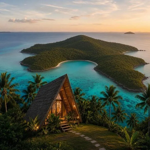 Cabang Campsite - Private Island Experience: San Vicente şehrinde bir otel