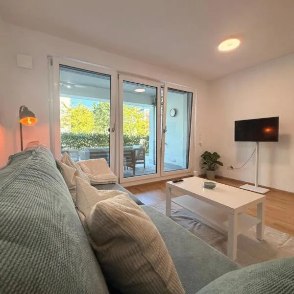 Fewo Sunny - gemütlich, zentral mit Terasse, 6 Personen, hotell i Bamberg