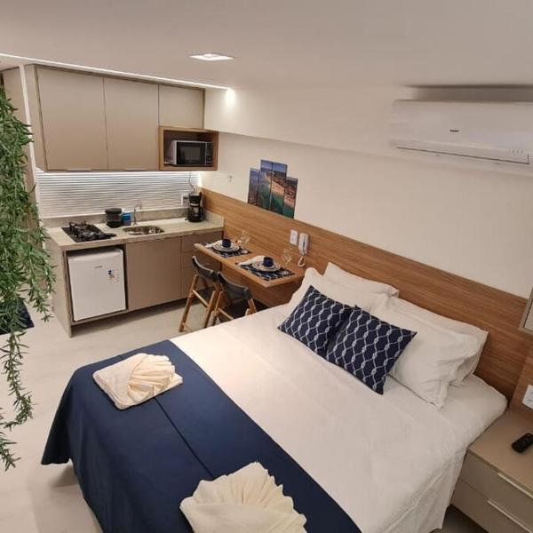 Flat Beira Mar Piscinas Naturais Mykonos - Foto 2