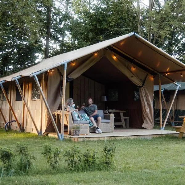 Minicamping Het Zuiderscheveld, hotelli kohteessa Hollandscheveld