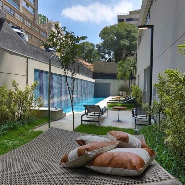 Handy Paraíso condomínio com piscina ao lado do Ibirapuera