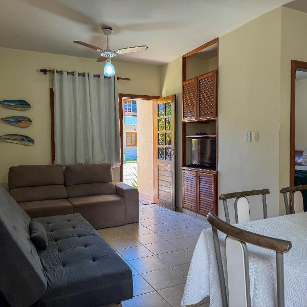 em frente à PRAIA; piscina; 1 quarto; WiFi; estacionamento 1 carro; até 5 pessoas - Foto 3