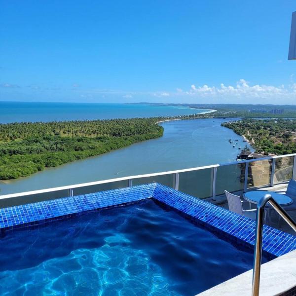 Paiva mar suites vista fabulosa piscina na cobertura