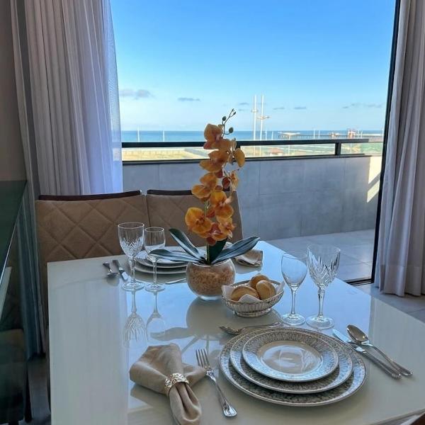 Apartamento Elegante com Varanda e Vista para o Mar em Frente ao Centro de Convenções - Foto 4