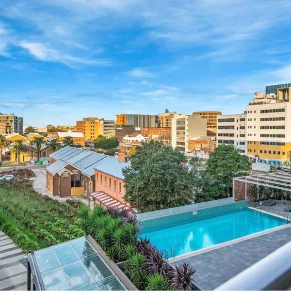 Viesnīca Honeysuckle Newcastle CBD Ņūkāslā