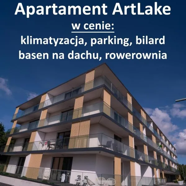 Apartament ArtLake – hotel w mieście Mielno