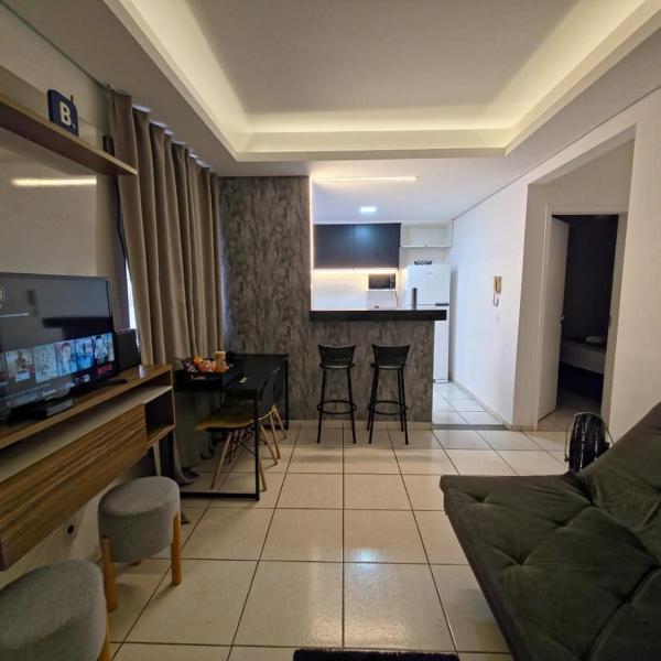 Apartamento 2 quartos com garagem ao lado Shopping