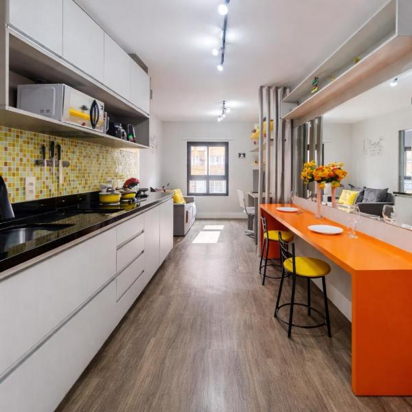 Entire 1-bedroom apartment on Rua Frei Caneca with air conditioning - Foto 4