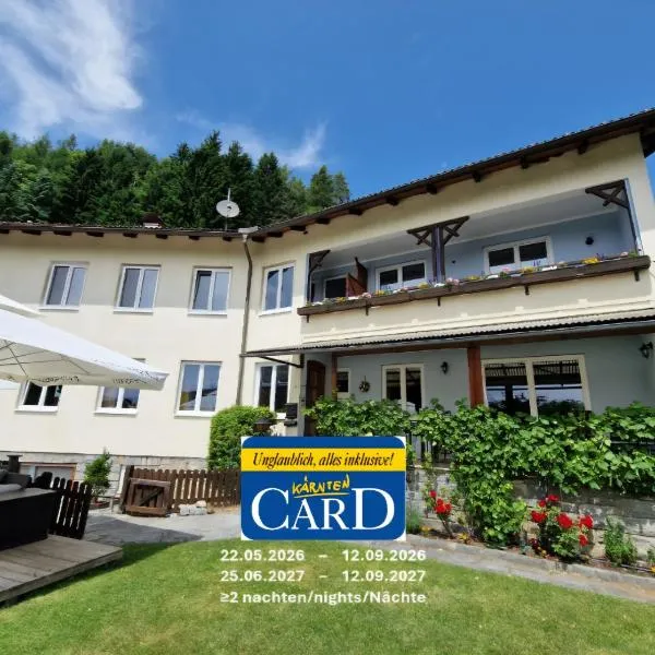 Pension Sonnenheim inkl ZomerKärntenCard，格明德的飯店