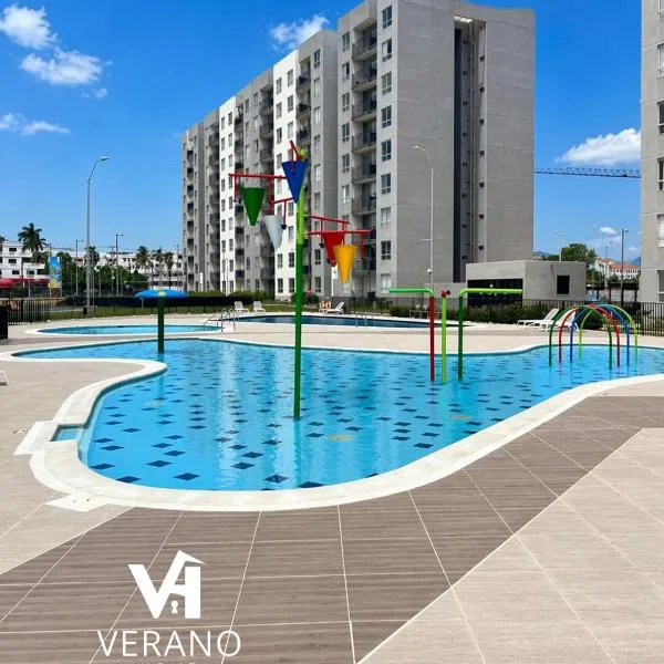 Apartamento confortable y familiar Piscina, Hamaca, Wifi, hotell sihtkohas Ricaurte