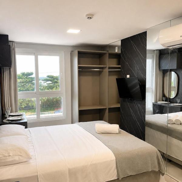 Flat 201 Frente Mar na Praia do Bessa com Cama Espelhada - Foto 3