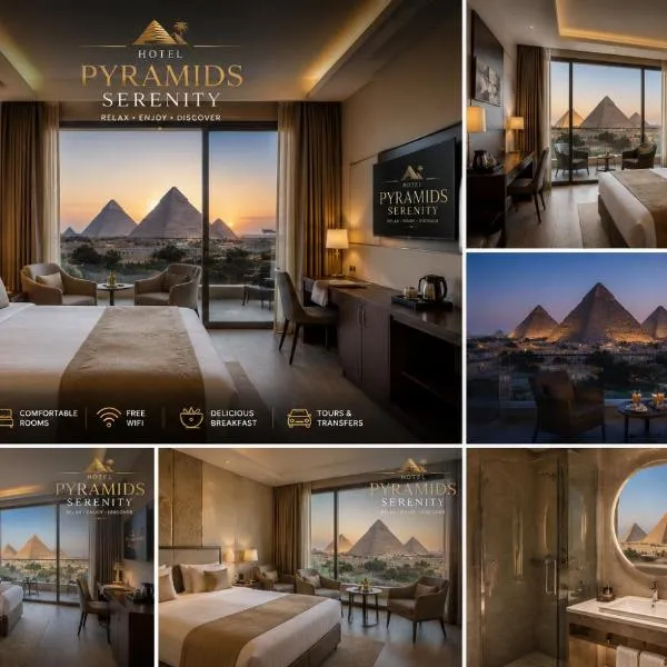 Pyramids Serenity View inn, hotel i Kairo