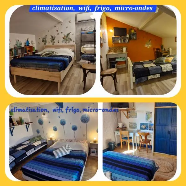 CHAMBRES chez nous Sorties A62 6 ou 6 1, מלון בSaint-Laurent